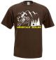 Preview: Mountainbiking | T-Shirt, Brustdruck mittig