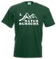 Preview: Naturbursche | T-Shirt, Brustdruck mittig