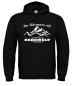 Preview: Bergwelt® Hoodie Der Watzmann ruft | Brustdruck mittig | Kapuzen-Sweatshirt