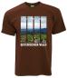 Preview: Herzschlag Bayerischer Wald | T-Shirt, Brustdruck mittig