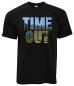 Preview: Time Out Auszeit | T-Shirt, Brustdruck mittig