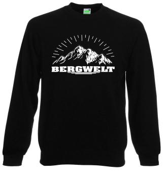 Bergwelt® Sweatshirt | Logo Brustdruck mittig