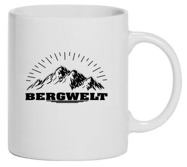 Bergwelt® Tasse / Kaffeebecher Logo Druck