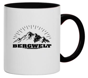 VORLAGE Tasse / Kaffebecher Bergwelt Logo