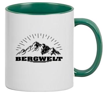 Bergwelt® Tasse / Kaffeebecher Logo Druck