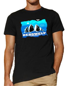 Drei Zinnen Südtirol | T-Shirt, Brustdruck mittig