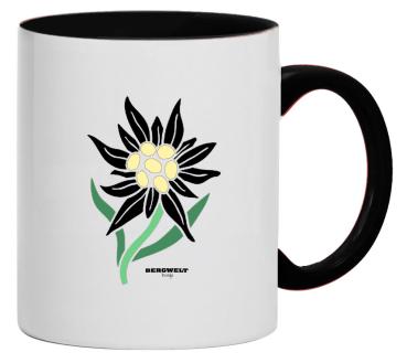 Bergwelt® Tasse / Kaffeebecher Edelweiß