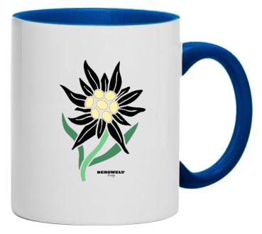 Bergwelt® Tasse / Kaffeebecher Edelweiß