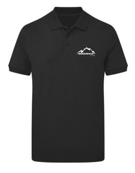 Bergwelt® Poloshirt Bergwelt-Design | kleiner Brustdruck, links