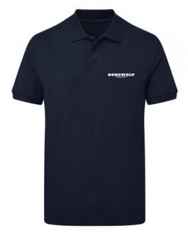 Bergwelt® Poloshirt Schrift-Logo | kleiner Brustdruck, links