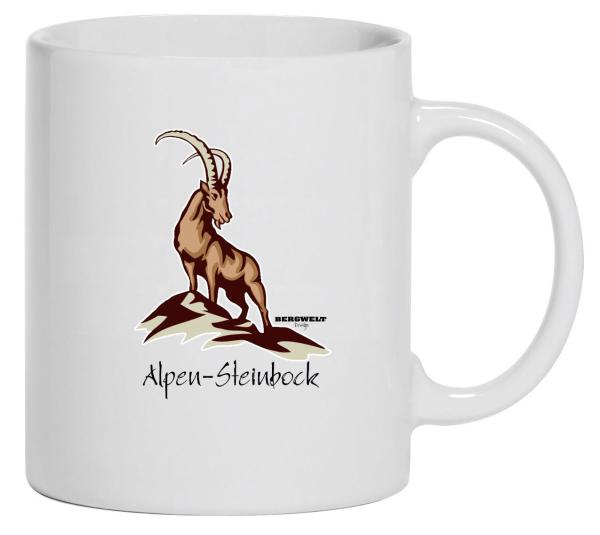 Bergwelt® Tasse / Kaffeebecher Alpensteinbock