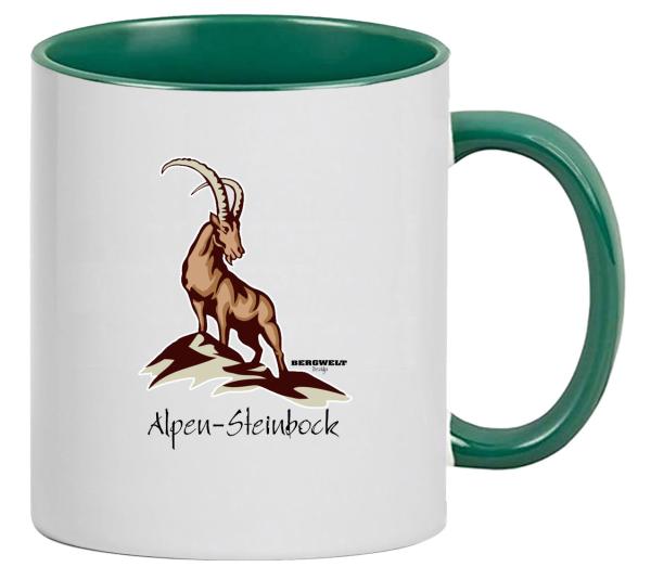 Bergwelt® Tasse / Kaffeebecher Alpensteinbock