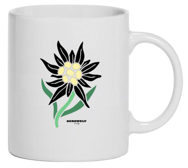 Bergwelt® Tasse / Kaffeebecher Edelweiß